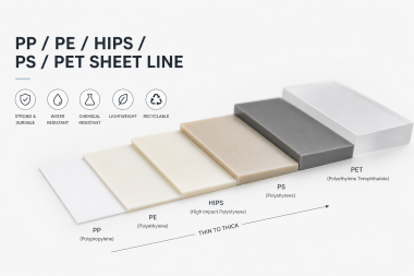 PP-PE-HIPS-PS-PET SHEET LINE / Levha hatti